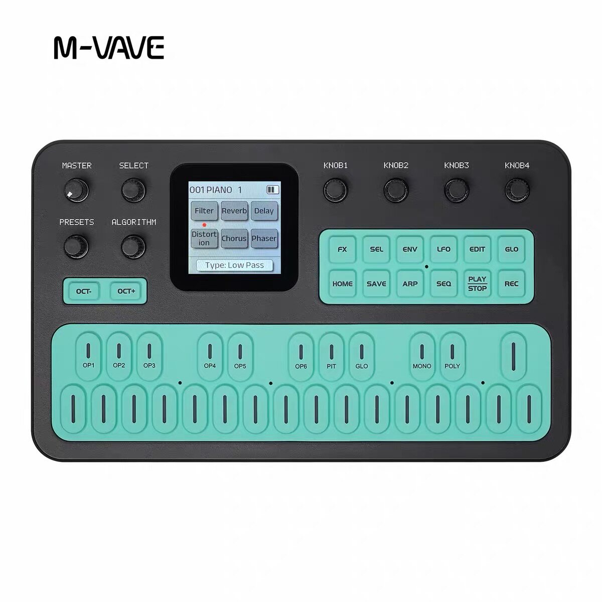 M-Vave Fm-1 Pocket FM Synthesi - огляд і ціна Midi Controller Pad